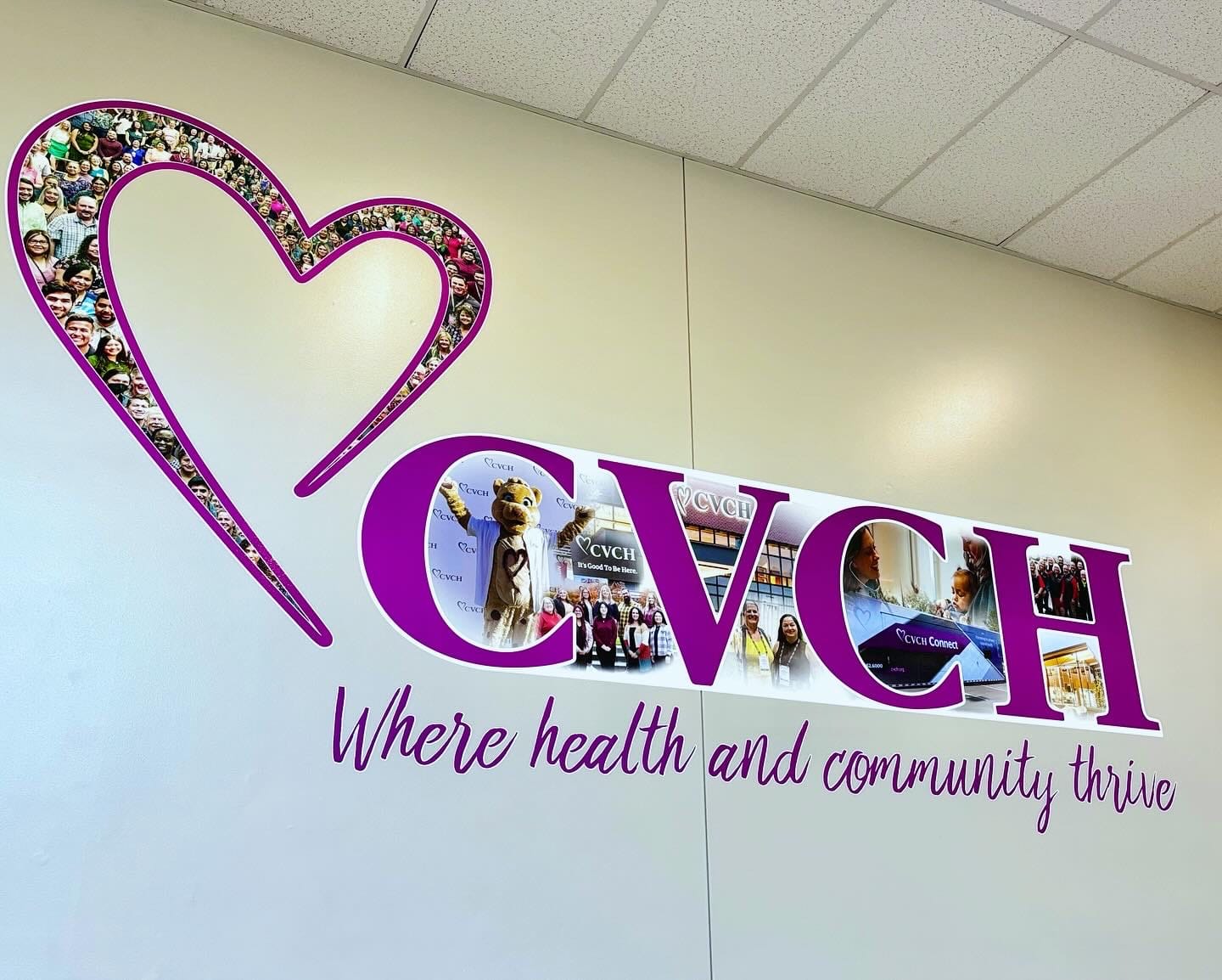 CVCH Vinyl Mural